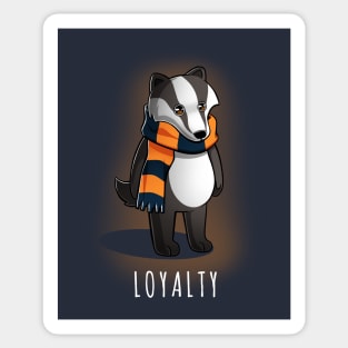 Loyal Badger Sticker